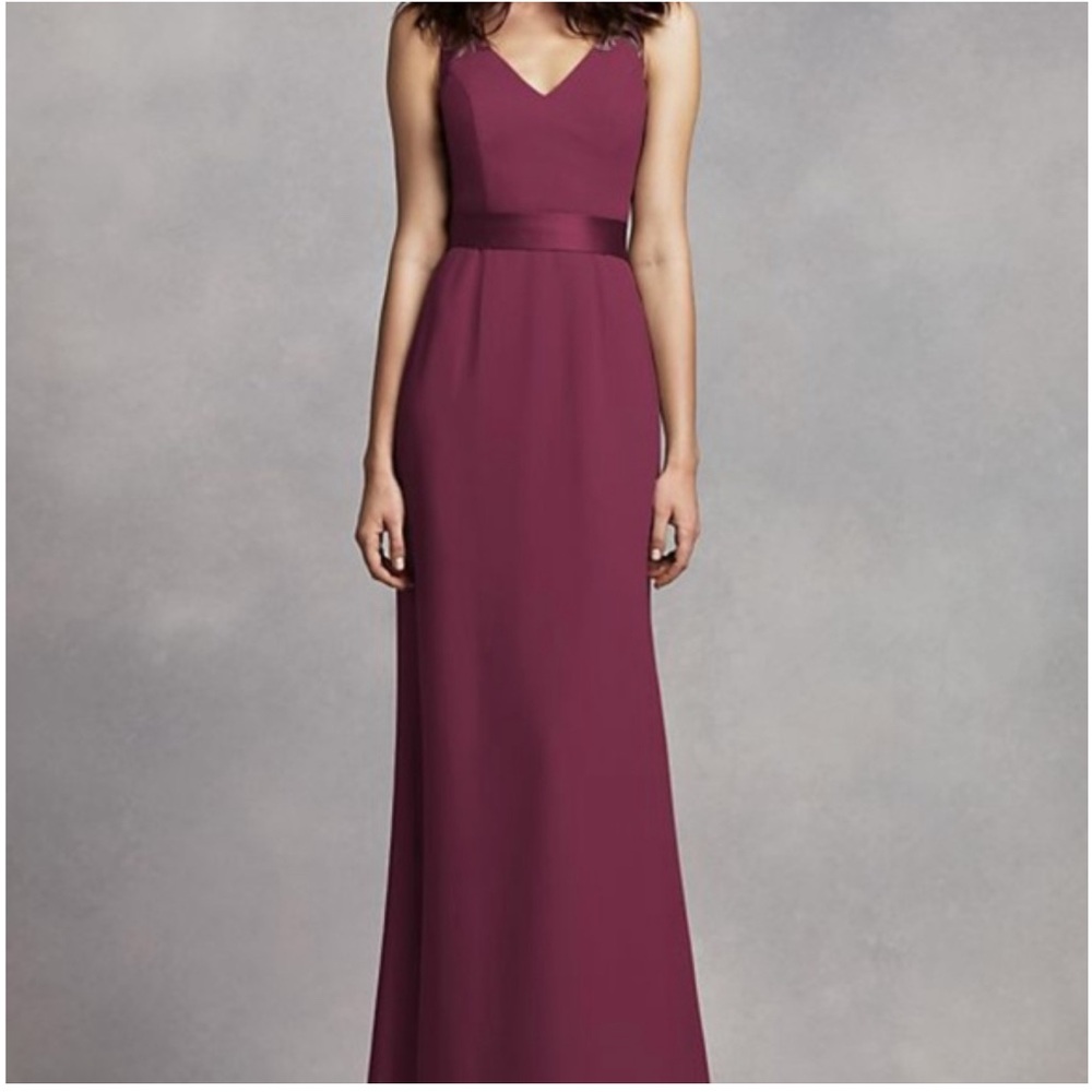 White by Vera Wang Bridesmaid Dress